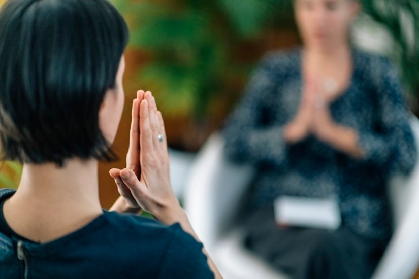 Life Coach Working with a Female Client, Introducing Positive Emotions
